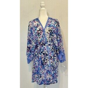NWT In Bloom by Jonquil Size XL Lace Sheer Kimono Intimates Sleepwear Athleisure